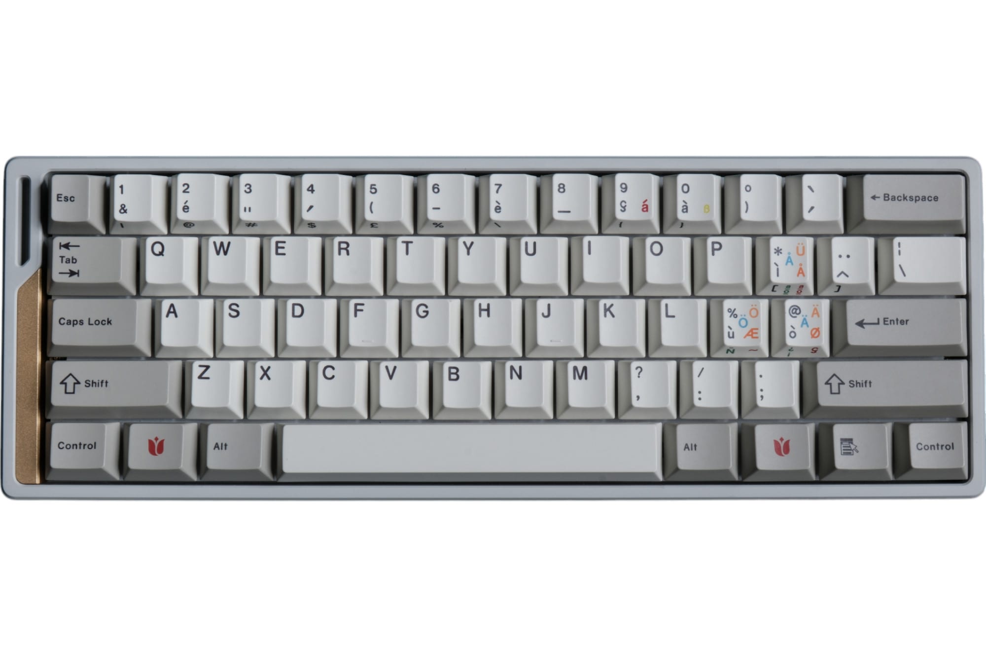 JC Studio Tulip Keycap Kit · Milktooth